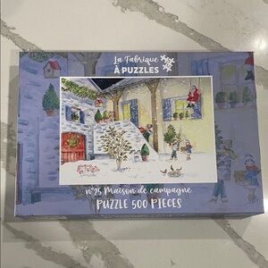 La Fabrique Holiday Puzzle - 500 Pieces